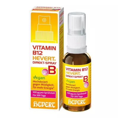 Witamina B12 Hevert spray bezpośredni, 30 ml Witamina B12 Hevert spray bezpośredni, 30 ml