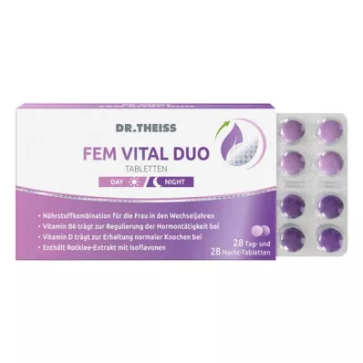 Tabletki Dr.Theiss Fem Vital Duo, 56 szt