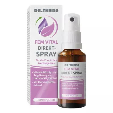 Dr.Theiss Fem Vital spray bezpośredni, 30 ml Dr.Theiss Fem Vital spray bezpośredni, 30 ml