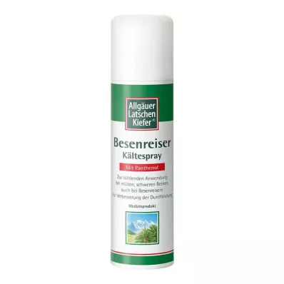 Zimny spray na pajączki z sosny górskiej Allgäu, 150 ml Zimny spray na pajączki z sosny górskiej Allgäu, 150 ml