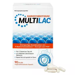 MULTILAC Intestinal Synbiotic kapsułki dojelitowe, 3 x 30 szt