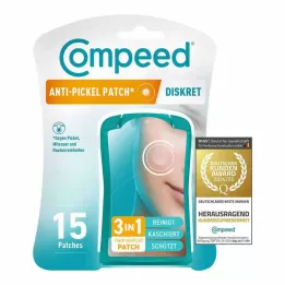 COMPEED Dyskretny plaster przeciw pryszczom, 15 szt