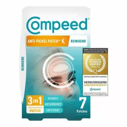 COMPEED Oczyszczające plastry przeciw pryszczom, 7 szt