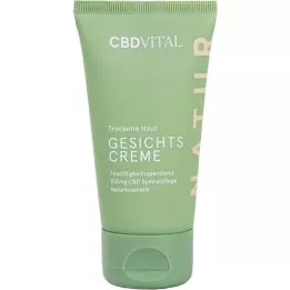 CBD VITAL krem do twarzy do skóry suchej, 50 ml