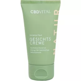 CBD VITAL krem do twarzy do skóry zanieczyszczonej, 50 ml