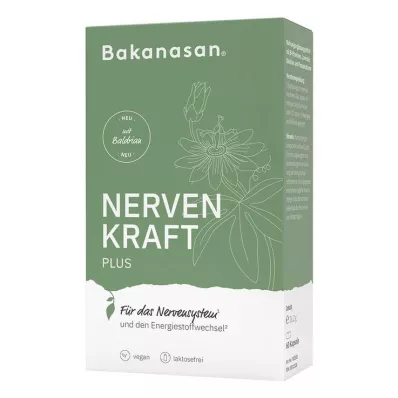 Bakanasan Nerve Power Plus Kapsułki, 60 szt Bakanasan Nerve Power Plus Kapsułki, 60 szt