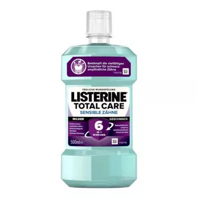 Listerine Total Care płyn do płukania jamy ustnej dla wrażliwych zębów, 500 ml